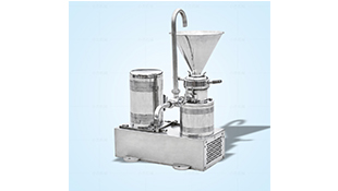 不銹鋼臥式膠體磨，分體式研磨機(jī)展示